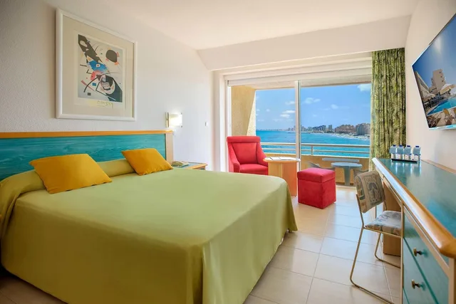 Room, Single, Twin Beds, Sea View, Terrace, Hotel Servigroup Galua 6/10