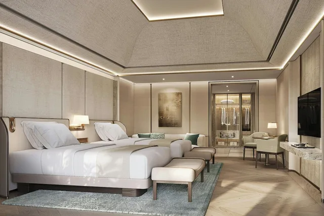 3 Bedrooms, Presidential, Villa, 3 Double Beds, Golf Course View، The St. Regis Goa Resort 1/10