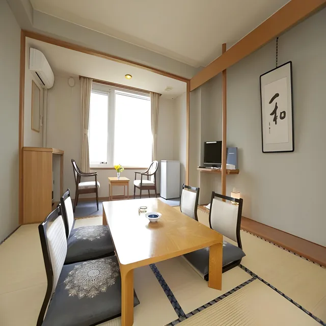 غرفة يابانية قياسية بإطلالة على البحيرة في المبنى الرئيسي، Abashiri Kanko Hotel 1/1