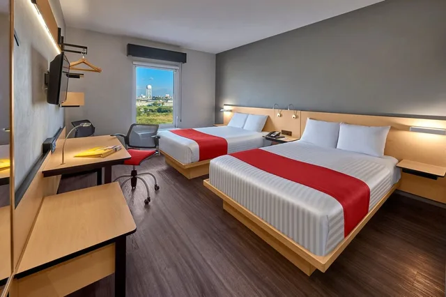 غرفة بسريرين مزدوجين، City Express by Marriott San Luis Potosi Zona Universitaria 2/5