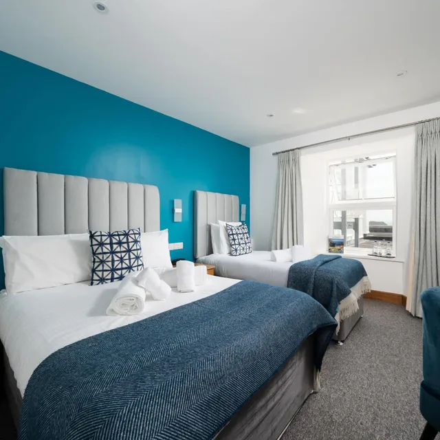 غرفة عائلية بإطلالة على البحر، The Lands End Hotel 2/10