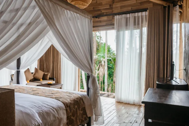 1 Bedroom, Bamboo, Villa, King Bed، Wadari Retreat Villa Ubud 7/10