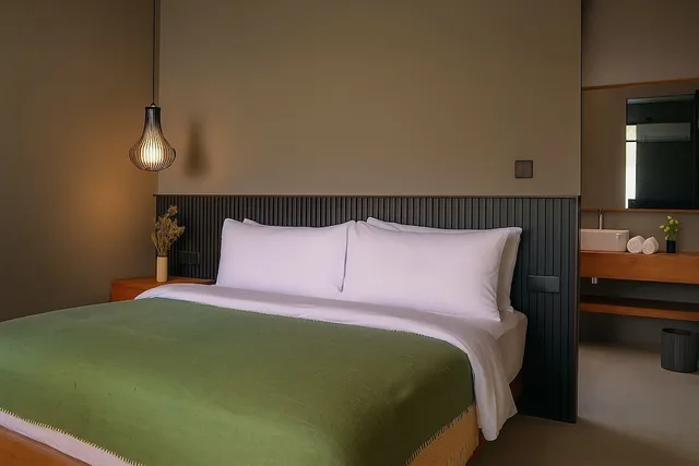 كابينة بسرير مزدوج بإطلالة على البحيرة، Inap Luxury Cabin Kintamani 3/10