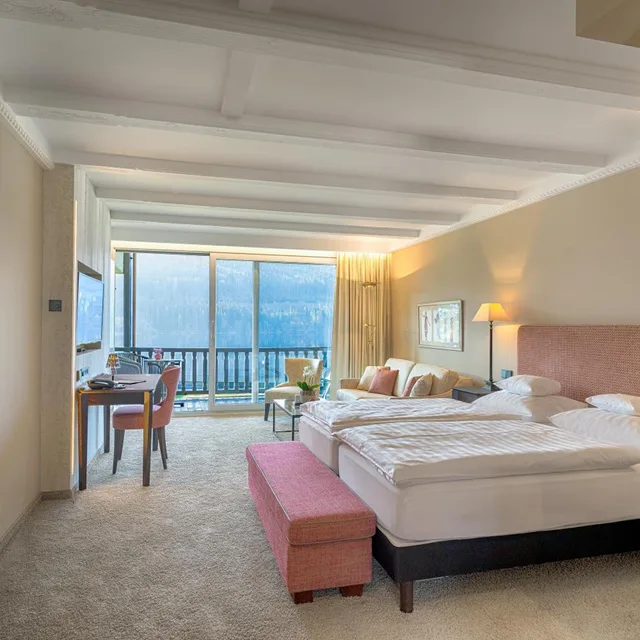Superior, Double Bed, Lake View, Balcony or Terrace، Treschers Schwarzwaldhotel 4/10