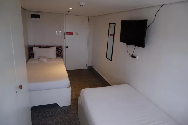 غرفة ديلوكس بسريرين منفصلين، OYO 492 Sunset View Ridge Residences 4/10