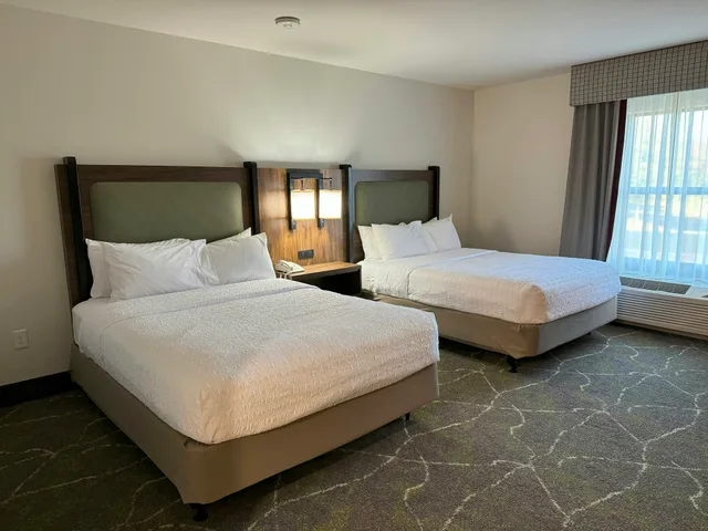 غرفة بسريرين كوين لذوي الإعاقة، Hampton Inn Suites Dobson 1/2