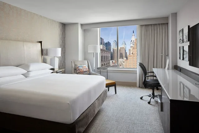 غرفة قياسية بسرير كينج لذوي الإعاقة، Philadelphia Marriott Downtown 1/5