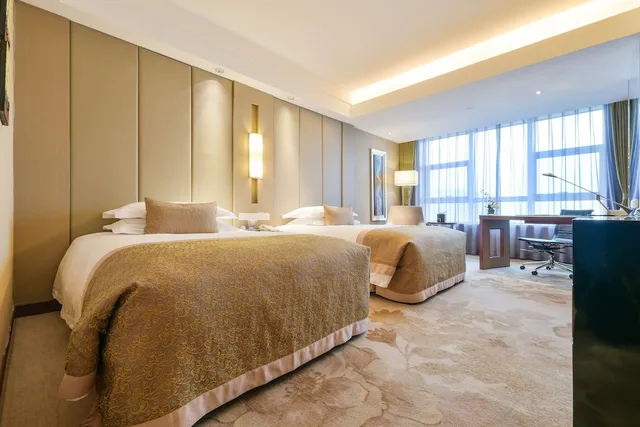 غرفة ديلوكس بسريرين مزدوجين، Haiwaihai Crowne Hotel Ex Plaza Hangzhou Grand Canal 4/5