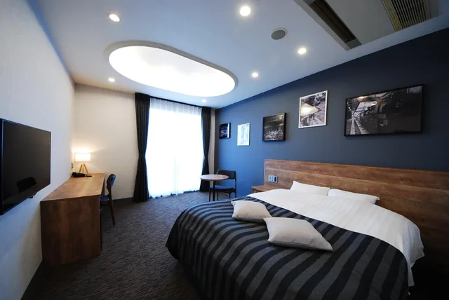 غرفة قياسية بسرير مزدوج بإطلالة على النهر، Hotel Cooju Fukui 1/1