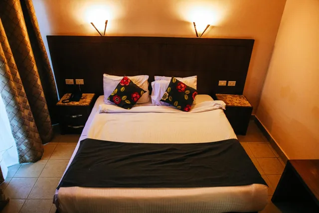 غرفة ديلوكس بسرير مزدوج أو سريرين منفصلين بإطلالة على البحر، Retal View El Sokhna Hotel & Resort 7/9