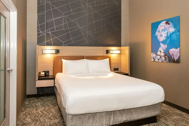 جناح بسرير كينج مع أريكة بمنطقة جلوس، SpringHill Suites by Marriott Baltimore Downtown Convention Center Area 1/1