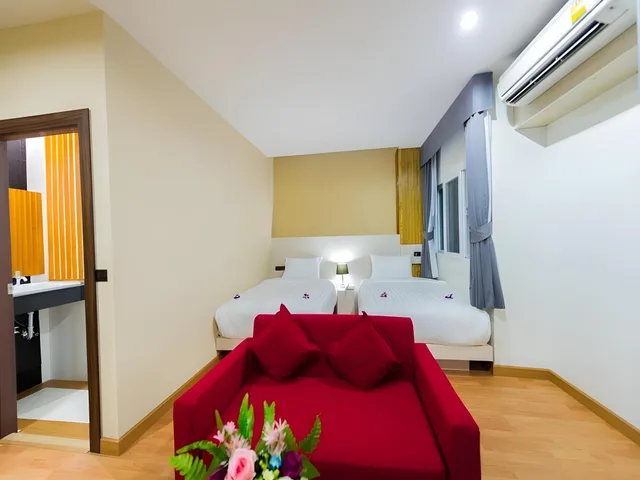 غرفة ديلوكس بسريرين منفصلين، GT Residence Hotel 1/1