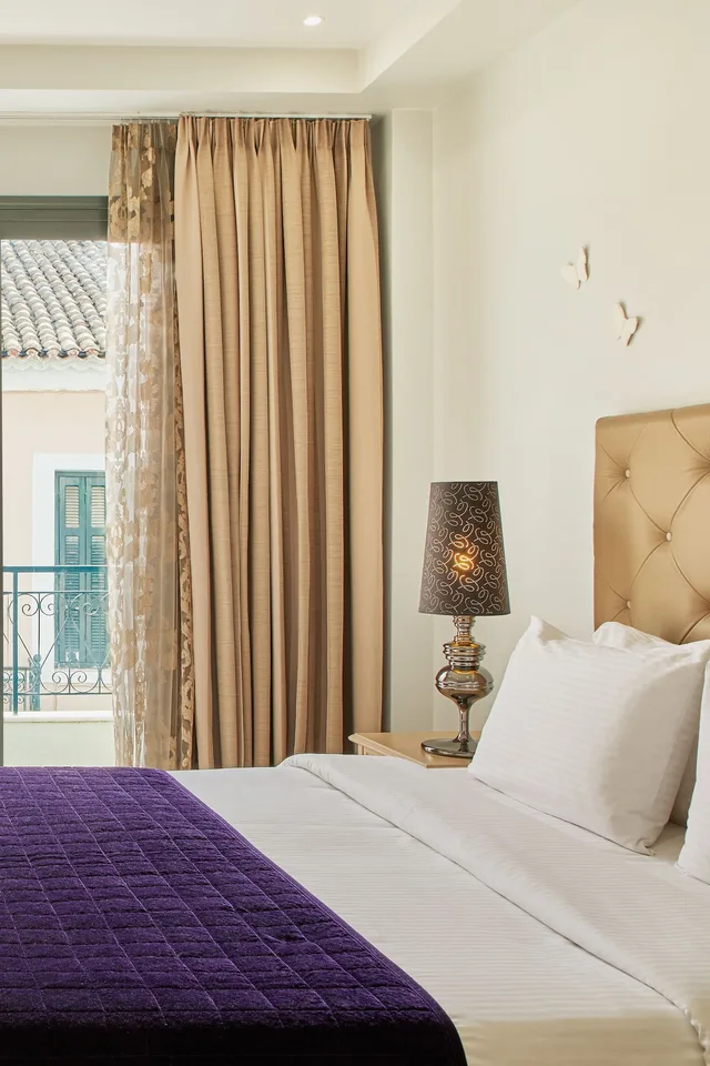 جناح ديلوكس بسرير مزدوج بغرفة نوم واحدة، Dioni Boutique Hotel 1/3