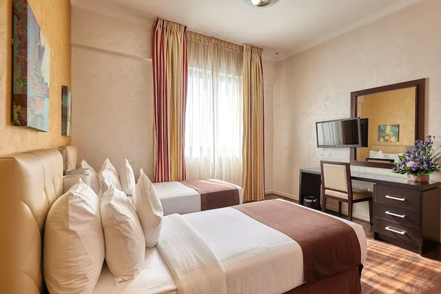 شقة بسرير كوين وسريرين منفصلين بغرفتي نوم، City Premiere Marina Hotel Apartments 5/6