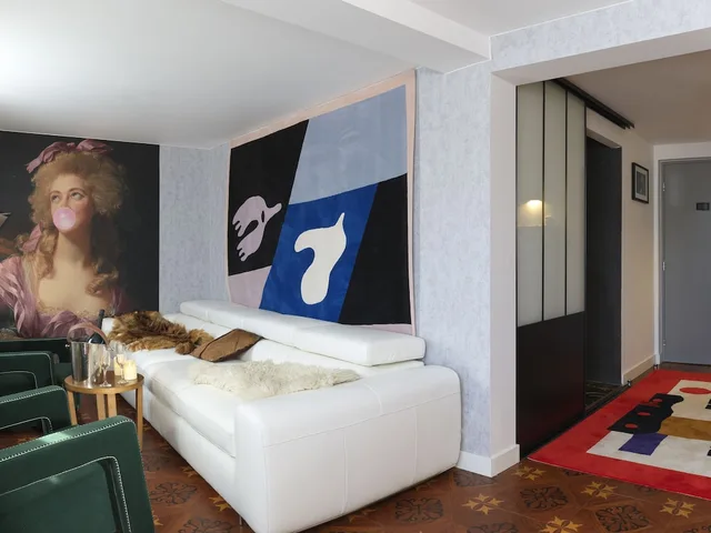 جناح بسرير كوين وسرير مزدوج، Snow Lodge Boutique Hotel 3/3
