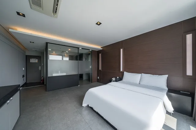 غرفة ديلوكس بسرير مزدوج، Brown Dot Hotel Incheon Songdo 2/10