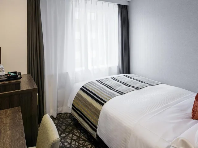 غرفة قياسية بسرير نصف مزدوج للمدخنين، Hotel Mystays Kagoshima Tenmonkan 1/2