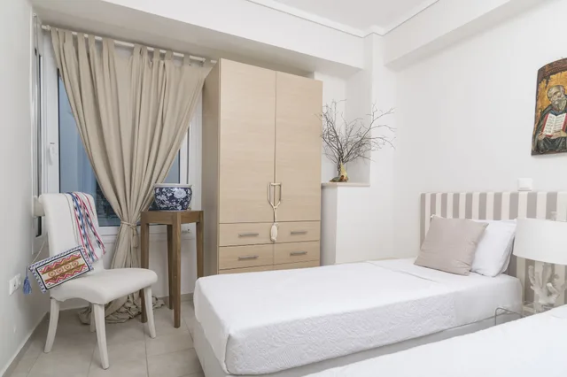 فيلا بسرير كوين وسريرين منفصلين بغرفتي نوم بمسبح خاص، Kappa Resort 2/4