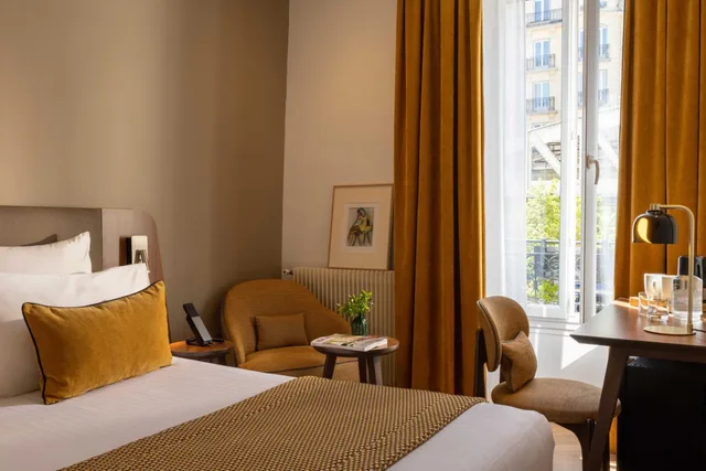 غرفة كومفورت بسرير كوين، Europe Hotel Paris Eiffel 6/8