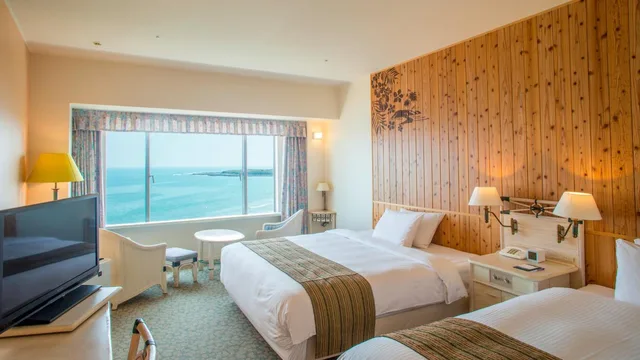 غرفة قياسية بإطلالة على البحر، Holiday Inn Ana Miyazaki 2/4