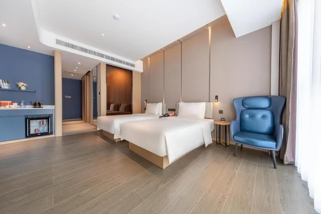 Jimu, Twin Beds، Atour Hotel (Datong Dongxin Plaza high speed railway station) 3/3