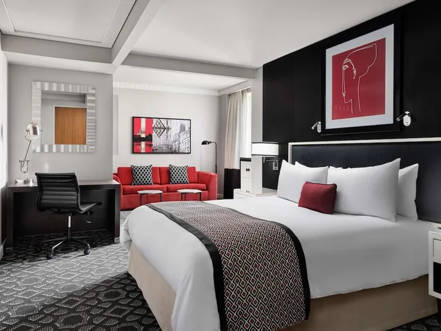 جناح جونيور بسرير كينج لذوي الإعاقة، Sofitel Washington DC Lafayette Square 2/6