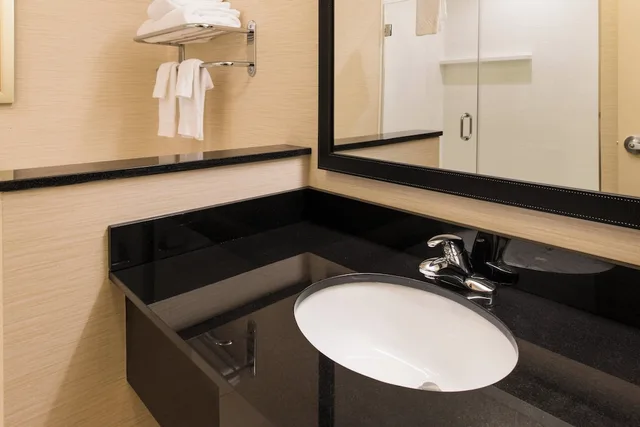 Studio, King Bed, Sofa, Accessible, Fairfield Inn Suites Utica 1/3