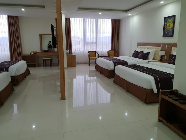 غرفة متصلة بسريرين مزدوجين وسريرين مزدوجين، Phu Cuong Beach Hotel 1/7