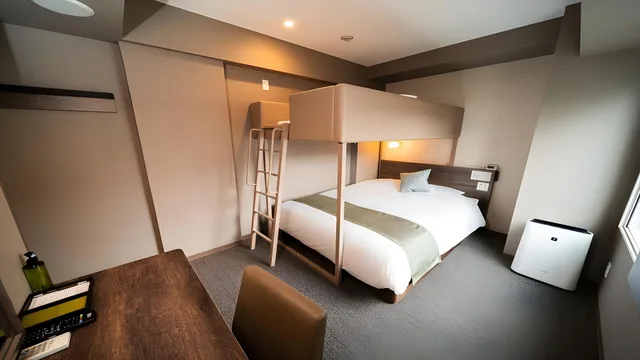 Standard, Twin Beds, Double and Loft Bed، Superhotel Premier Ginza 1/1