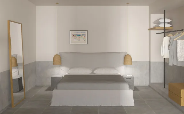 جناح سيغنتشر بسرير كوين بإطلالة على البحر مع أريكة بمسبح خاص، Villa D oro Luxury Villas & Suites 5/10