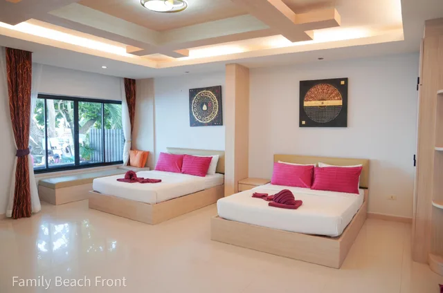 بنغل بسريرين مزدوجين بإطلالة على البحر، Silver Sand Samed Hotel & Resort 1/1