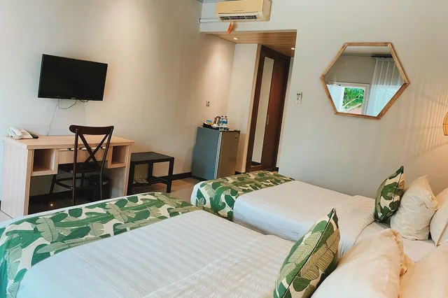 كوخ ديلوكس بسريرين منفصلين بإطلالة على الحديقة، Sylvia Resort Komodo Labuan Bajo 5/9