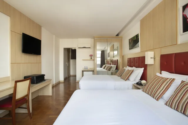 غرفة قياسية مزدوجة، Normandy Hotel 3/4