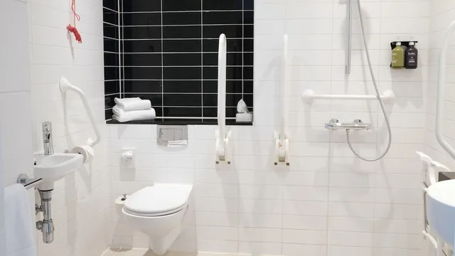 غرفة قياسية بسرير مزدوج لذوي الإعاقة، HOLIDAY INN EXPRESS ROTTERDAM - CENTRAL STATION 8/9