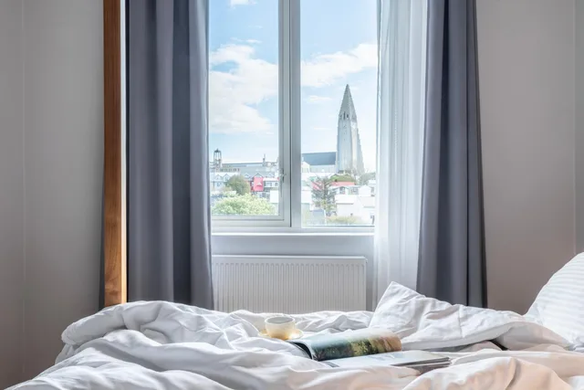 غرفة بسرير مزدوج بإطلالة على المدينة، Hotel Von 6/10