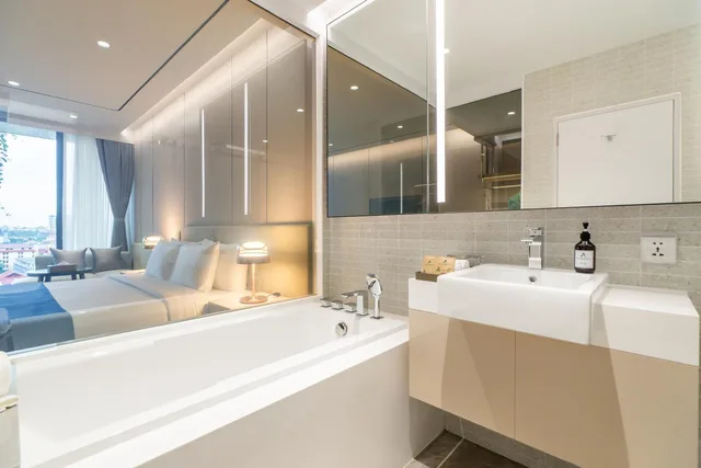 غرفة ديلوكس بسرير مزدوج بإطلالة على البحر، Arbour Hotel and Residence Pattaya (SHA Plus+) 6/7