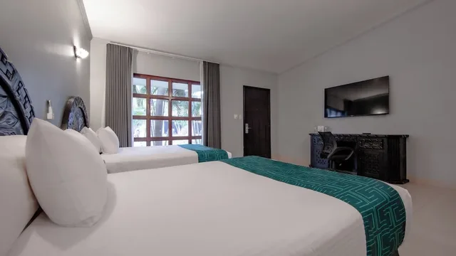 غرفة قياسية بسريرين مزدوجين بإطلالة على المسبح، InHouse Select Hacienda Tres Rios 1/6