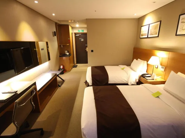 غرفة سوبيريور بسريرين منفصلين، The Rest Aank Hotel Incheon Guwol 1/9