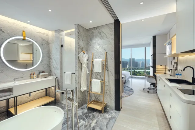 جناح جونيور بسرير كينج، Crowne Plaza Quanzhou Riverview 3/3