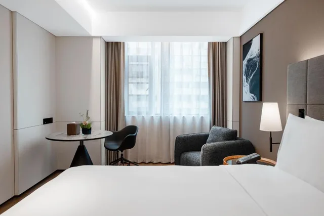 غرفة قياسية بسرير مزدوج، IntercityHotel Shanghai Xizang South Road 9/10