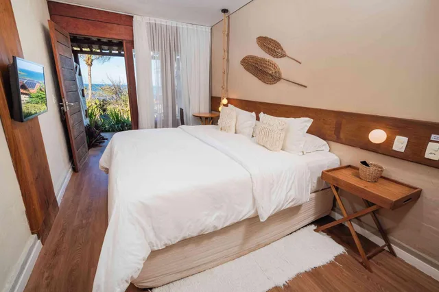 جناح بريميوم بإطلالة جزئية على البحر، Hotel Da Pipa 2/10
