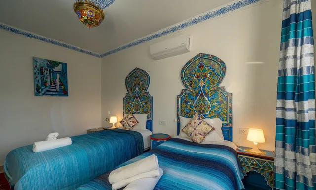غرفة قياسية بسريرين منفصلين، Puerta Azul 5/5