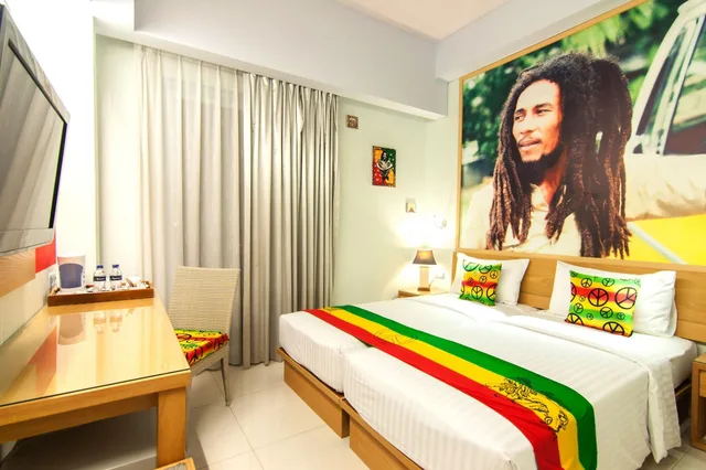 غرفة بريميوم بسرير مزدوج بشرفة، Rhadana Hotel 7/10