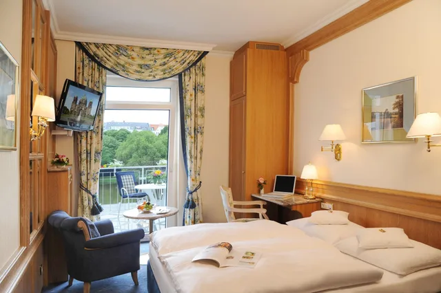 غرفة سوبيريور بسرير مزدوج بشرفة، Ringhotel Seehof Berlin 2/7
