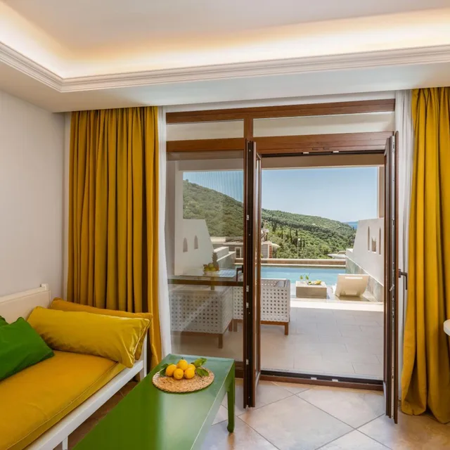 جناح سوبيريور بإطلالة على البحر، Salvator Villas Spa 7/8