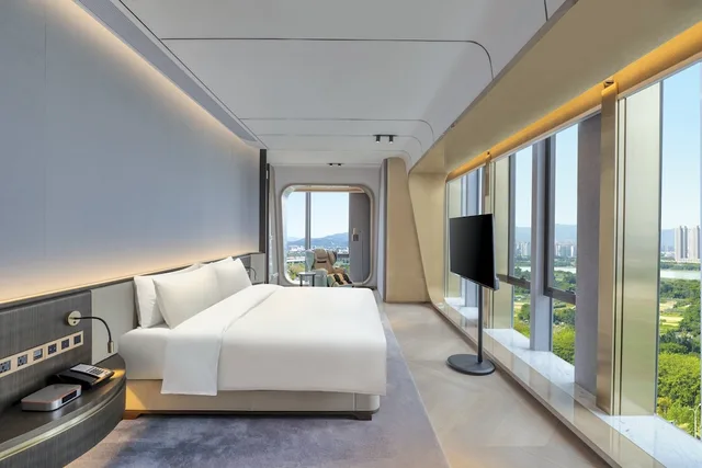جناح رئاسي بسرير فردي، Crowne Plaza Quanzhou Riverview 1/2