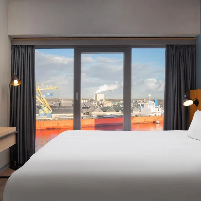 جناح ركني بسرير كوين بغرفة نوم واحدة، Residence Inn By Marriott Amsterdam Houthavens 4/7