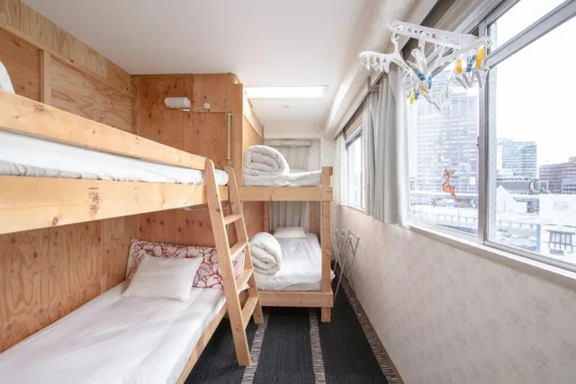 غرفة رباعية بحمام مشترك، GUEST HOUSE Bs Five II 1/1