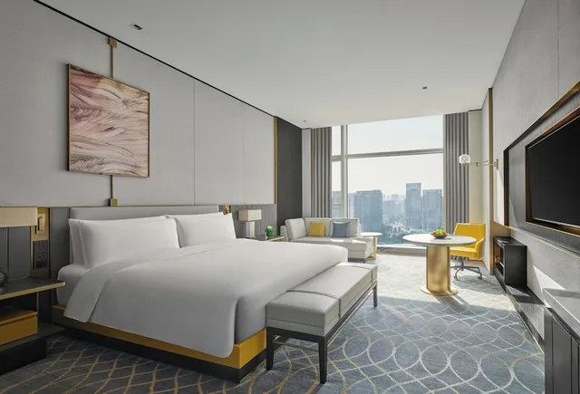 جناح بريميوم بسرير كينج مع دخول الصالة، Intercontinental Ningbo 3/10