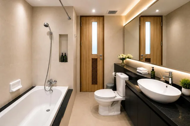 استوديو ديلوكس بسرير كينج، Golden Pearl Residences 7/10